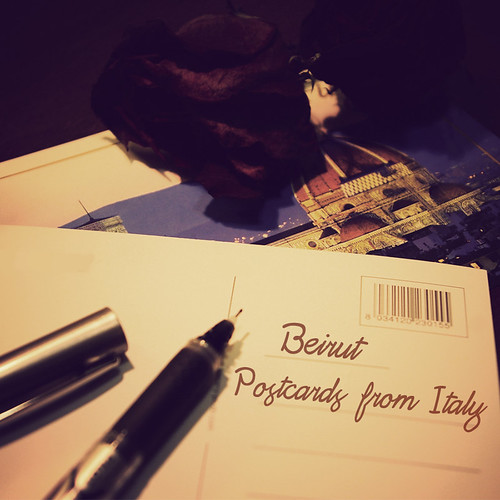 Beirut Postcards from Italy (cover) francesca_testa Flickr