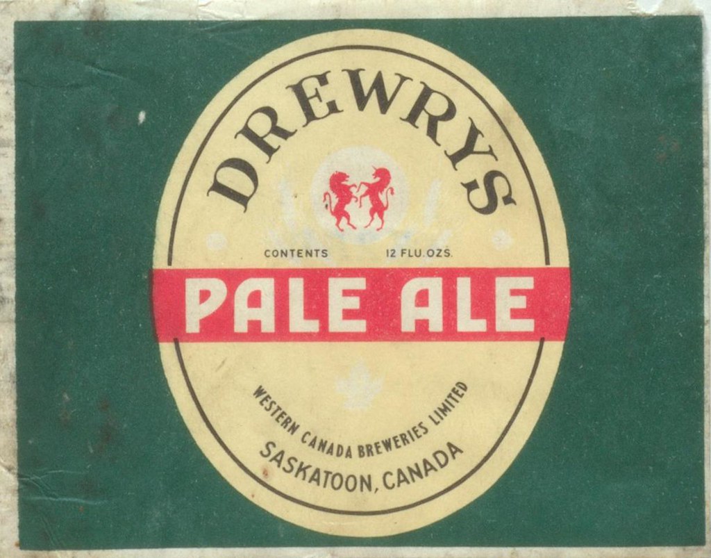 Drewrys Pale Ale Creator Western Canada Breweries Limited… Flickr