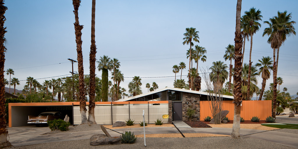 Twin Palms Estates Model A2 Architect William Krisel for… Flickr