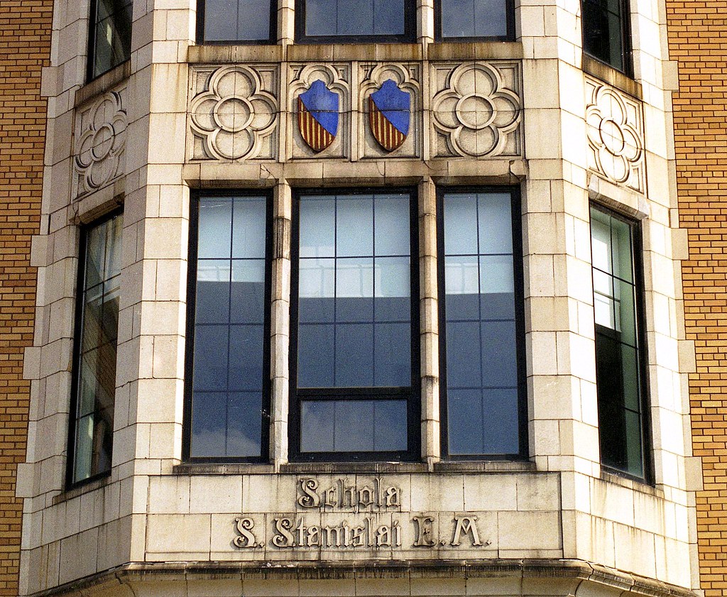 Bay Window Former Saint Stanislaus High SchoolDetroit MI a photo