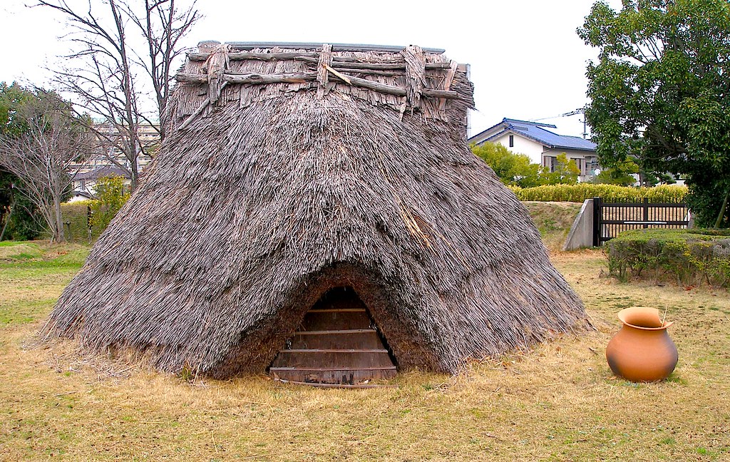 Prehistoric Japanese Yayoi Period Dwelling Early Yayoi Per… Flickr