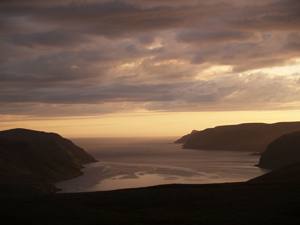 north cape at midnight 3 Charles Pieters Flickr