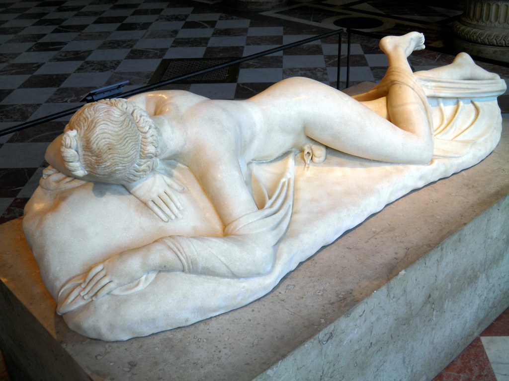 Hermaphroditus, Roman copy of the 2nd century AD
