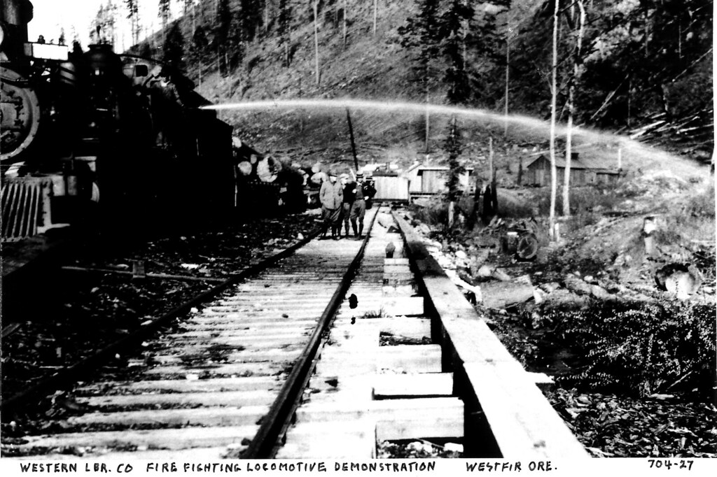 Westfir Oregon Fire Fighting curtis Irish Flickr