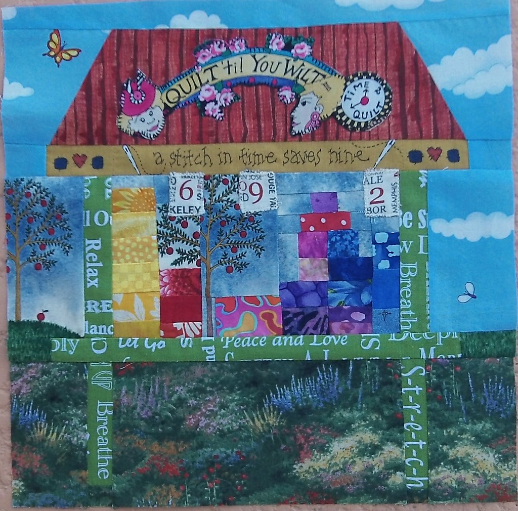 Quilt Till You Wilt I got a little carried away........ Anita