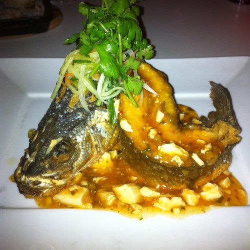 Whole Fried Fresh Fish Morimoto Waikiki Branzino fried w… Flickr
