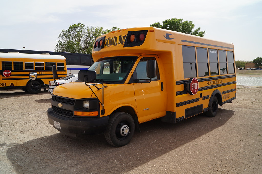 Silverton ISD Blue Bird Micro Bird G5 School Bus Silverton… Flickr