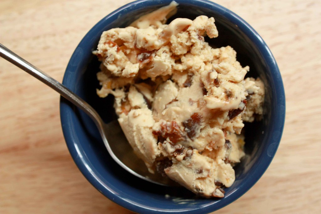 Homemade Plum Pudding Ice Cream Plum pudding ice cream, fr… Flickr
