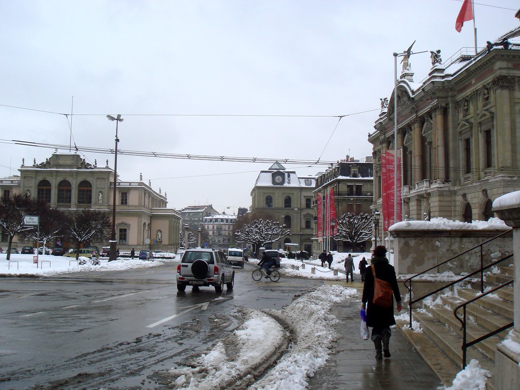 Snow in Geneva Snow in Geneva Patrick Nouhailler Flickr