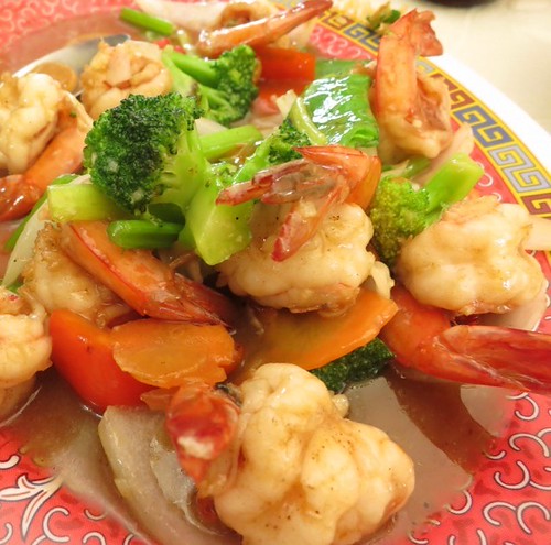Camarones Con Verduras En Salsa De Ostras China Queen, G… Flickr