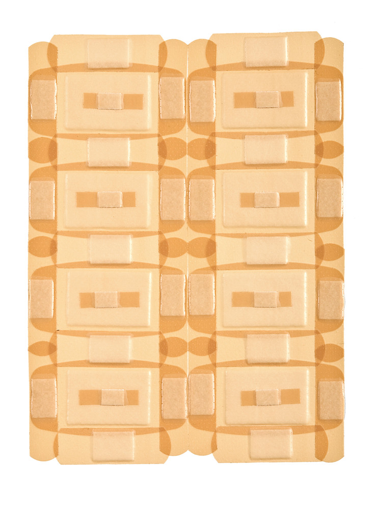 "Bandages Pattern 10" CVS, sheer adhesive bandages on pap… Flickr