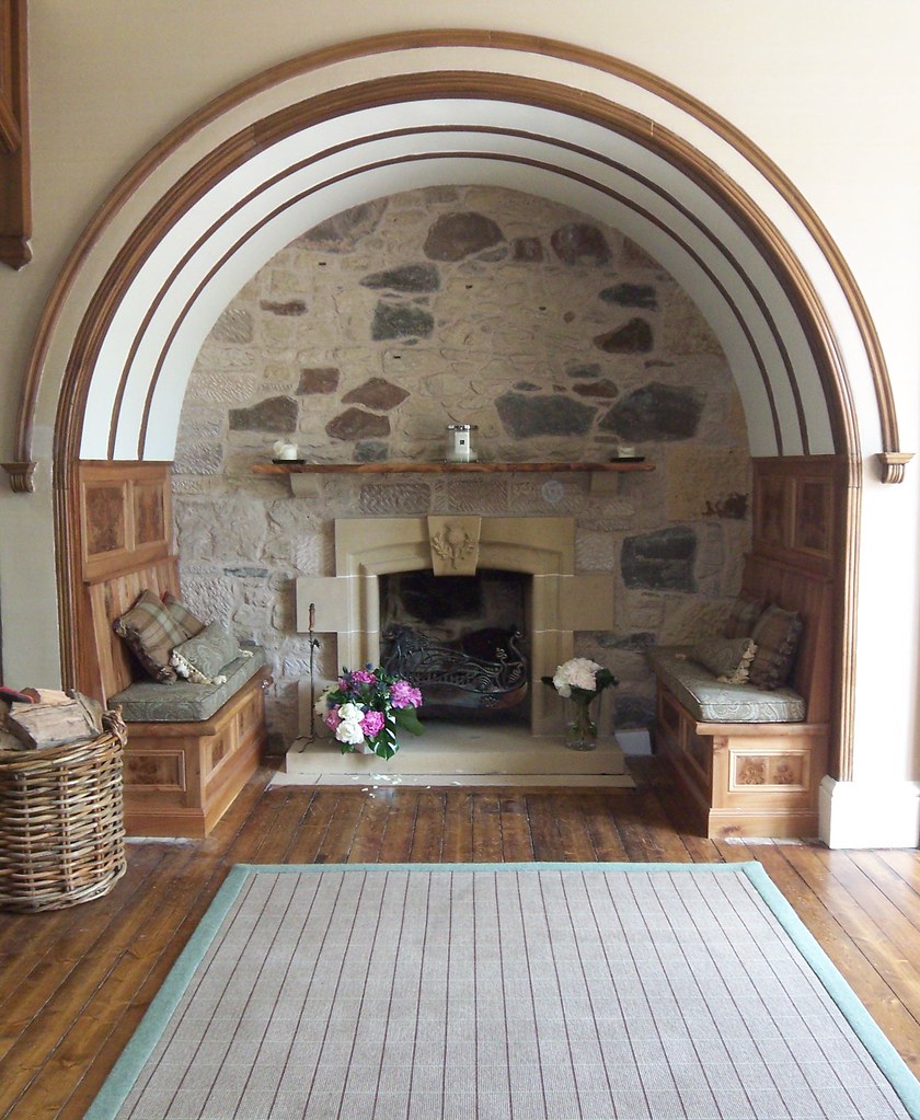 inglenook fireplace 1 of 2. Restoration of existing stone,… Flickr