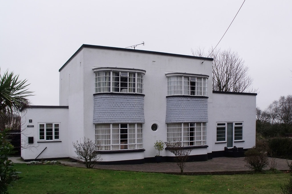 Bodmin Art Deco House UK Only one in Bodmin, I believe....… Flickr