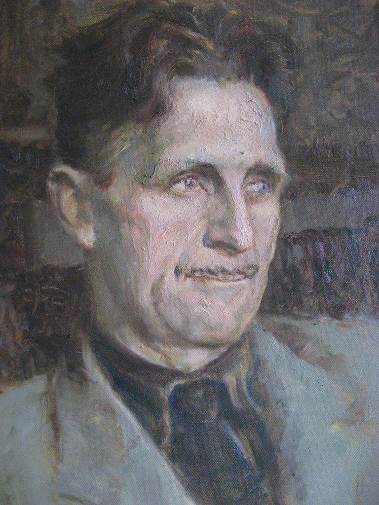 Orwell Oil on canvas Victor Flickr