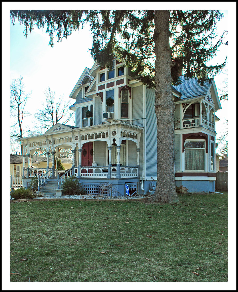 Baker House in Adrian, Michigan Adrian in the chief city a… Flickr