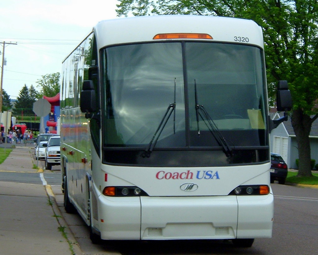 Coach USA Tour Bus Parked In Stratford, WI. Mark Flickr