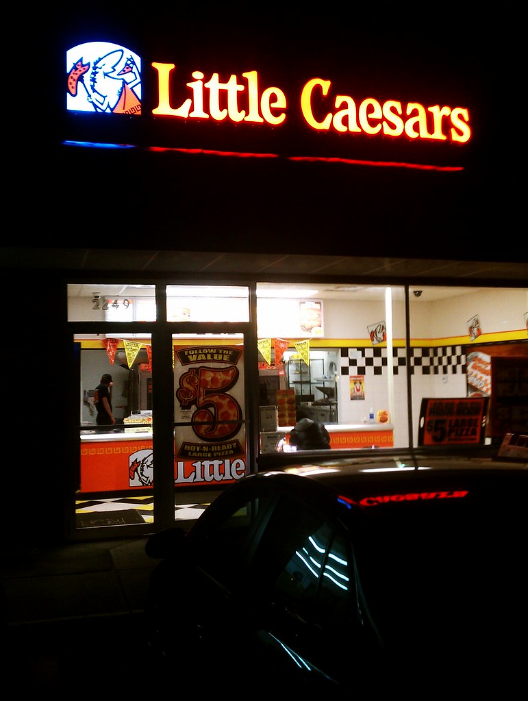 Little Caesars The home of 5 pizzas. Thadd F. Flickr