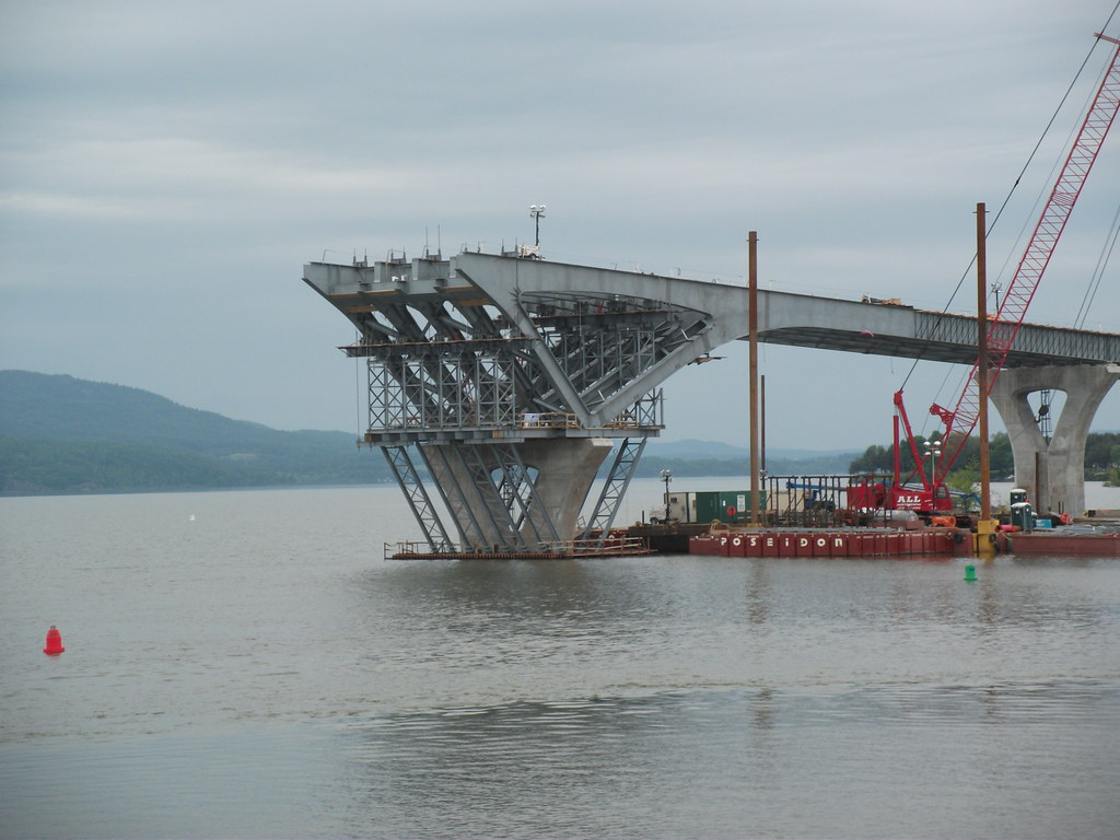 Lake Champlain Bridge Construction New York / Vermont Flickr