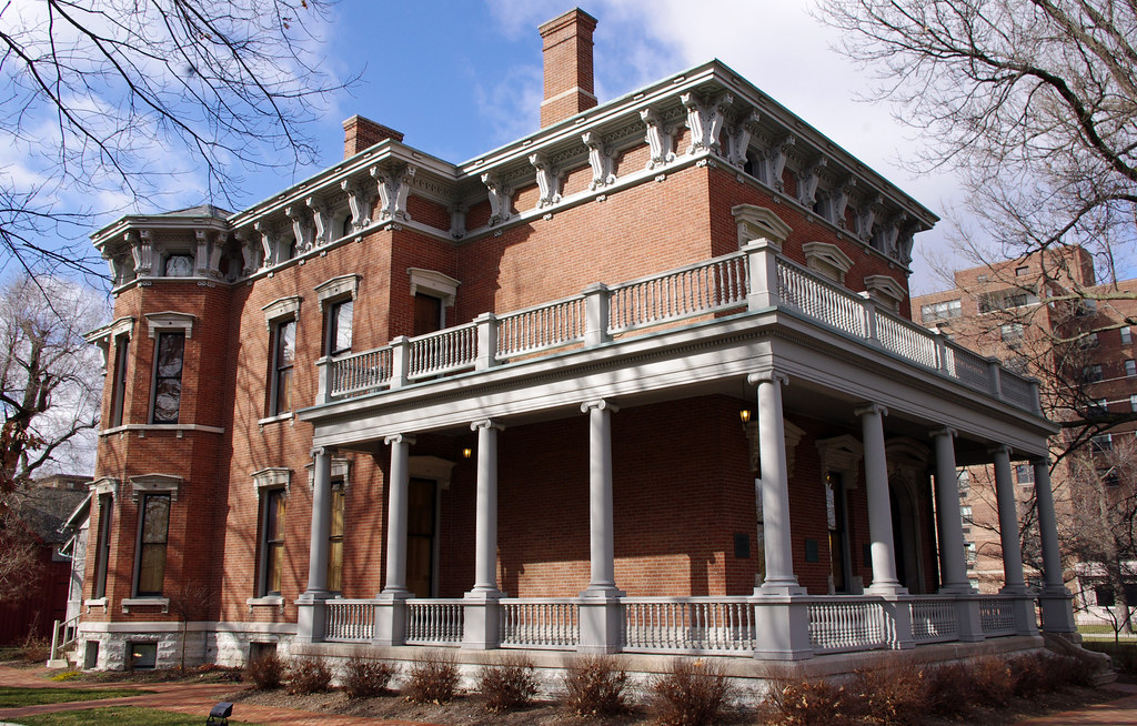 Benjamin Harrison home Completed in 1875. With the excepti… Flickr