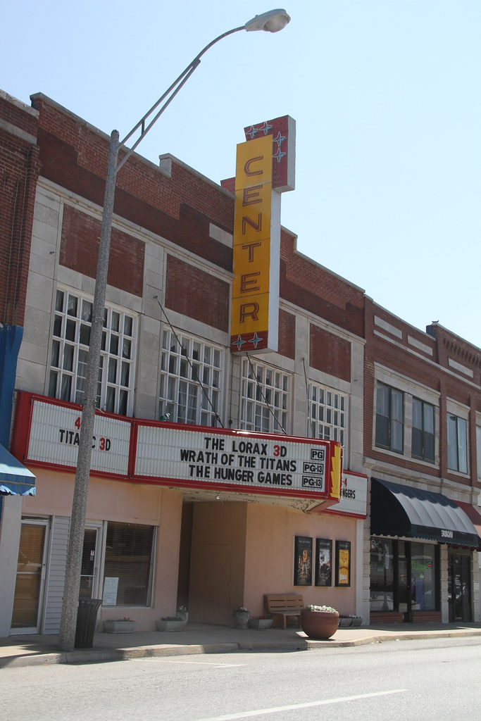 Vinita Oklahoma, RT 66, Center Theater, Movie Theater, Cra… Flickr