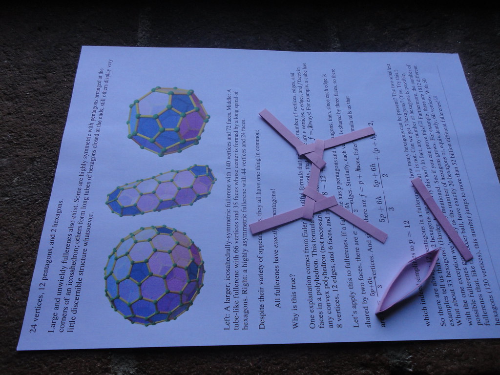 Buckyballs and nanotubes construction of fullerene and nan… Flickr