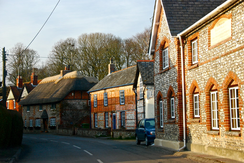 St Mary Bourne Holdway Cottages the almshouse that Rita … Flickr