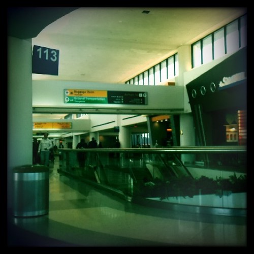 Newark Airport Quiet Monday morning. msjenny78 Flickr