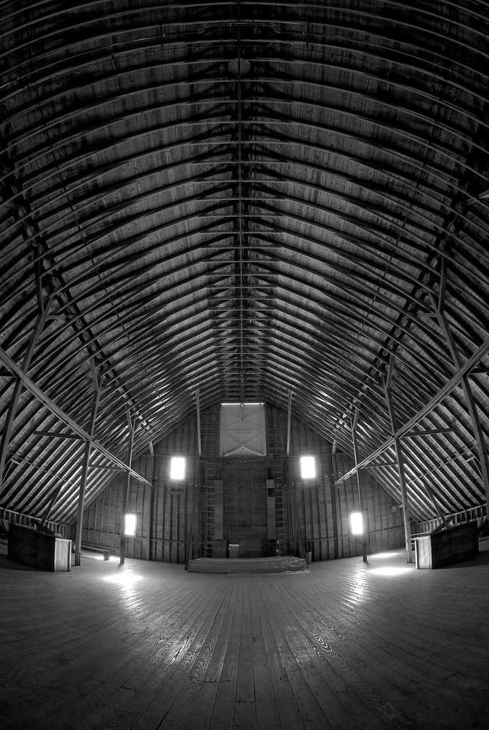 Cooper Barn Largest wood barn in Kansas located at the P… Flickr