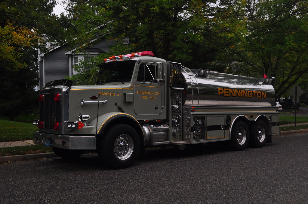 Pennington Fire Company Tanker 51 1991 Peterbilt/S&S Triborough