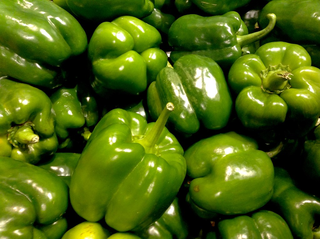 Green Bell Peppers Green Bell Peppers, 10/2015, by Mike Mo… Flickr