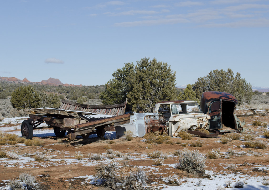 Used Car Lot At Poverty Flat, Arizona. John Fowler Flickr