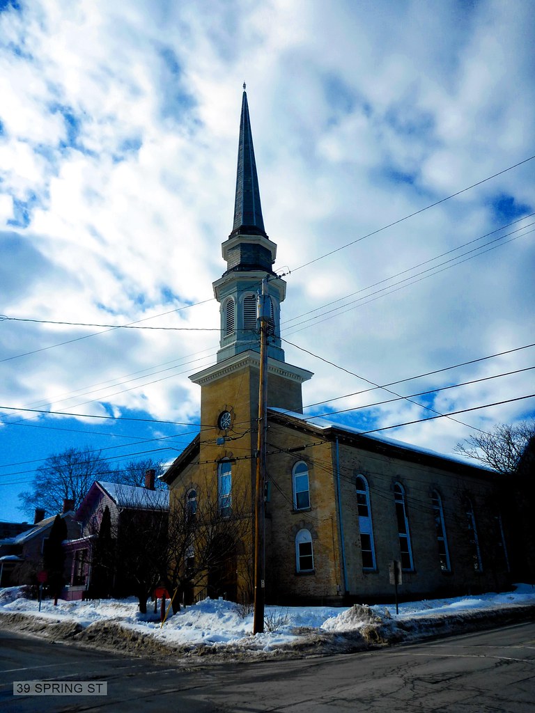39 Spring St Church with Steeple Spring St Flickr