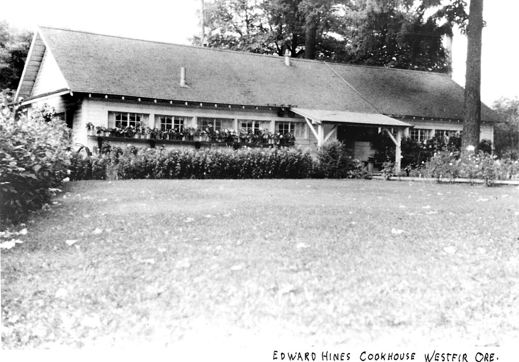 Westfir Oregon Cookhouse of the Edward Hines Lbr. Co, unti… Flickr