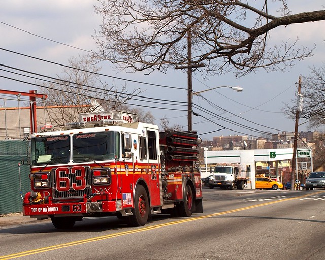 E063e FDNY "Top of Da Bronx" Engine 63, Wakefield, Bronx, New York City