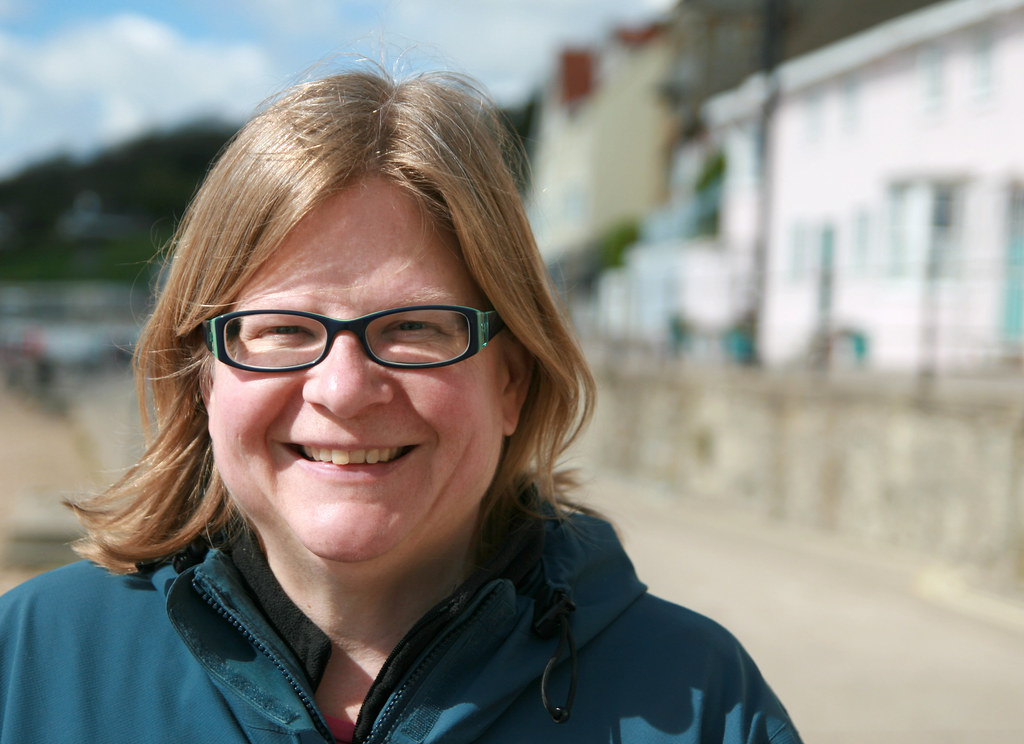 Carolyn in Lyme Regis UncleBucko Flickr