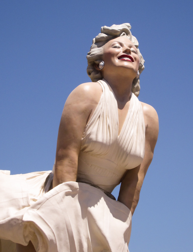 Marilyn Monroe Statue, Palm Springs (2533) Newly installed… Flickr
