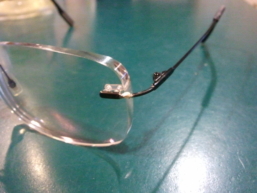 When Tape Won't Work Broke my glasses on Sunday morning. G… Flickr