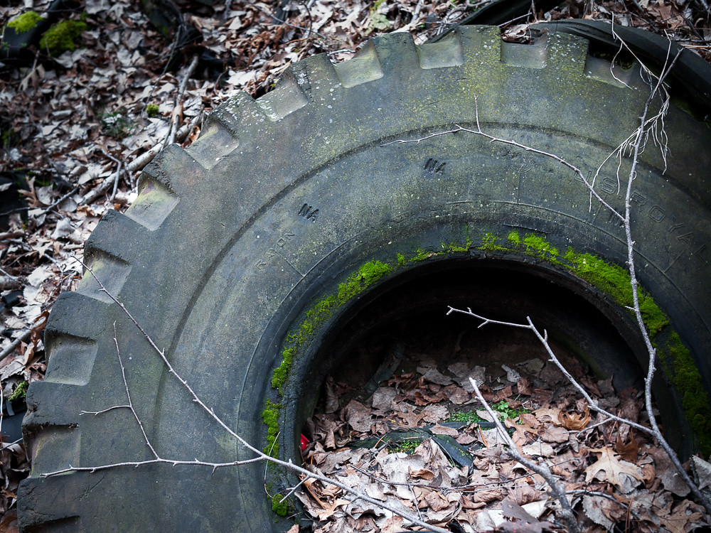 Erosion Control 3 Half buried in a hillside at Lowes Creek… Flickr