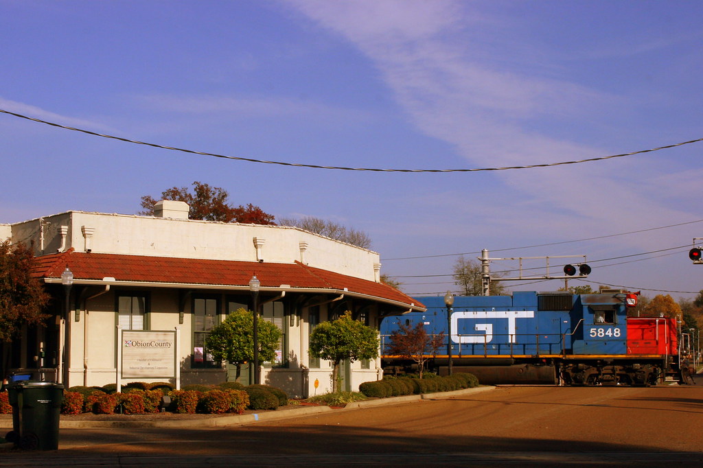Union City, TN Depot and GT The train station i… Flickr