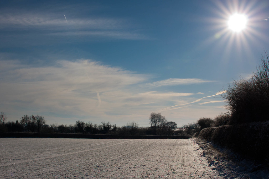 Snow Field Pocket Handkerchief Lane Dinnington Kevin Smith Flickr