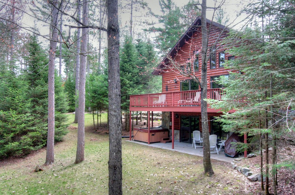 Whispering Pines Lane Home Exterior The beauty, privacy … Flickr