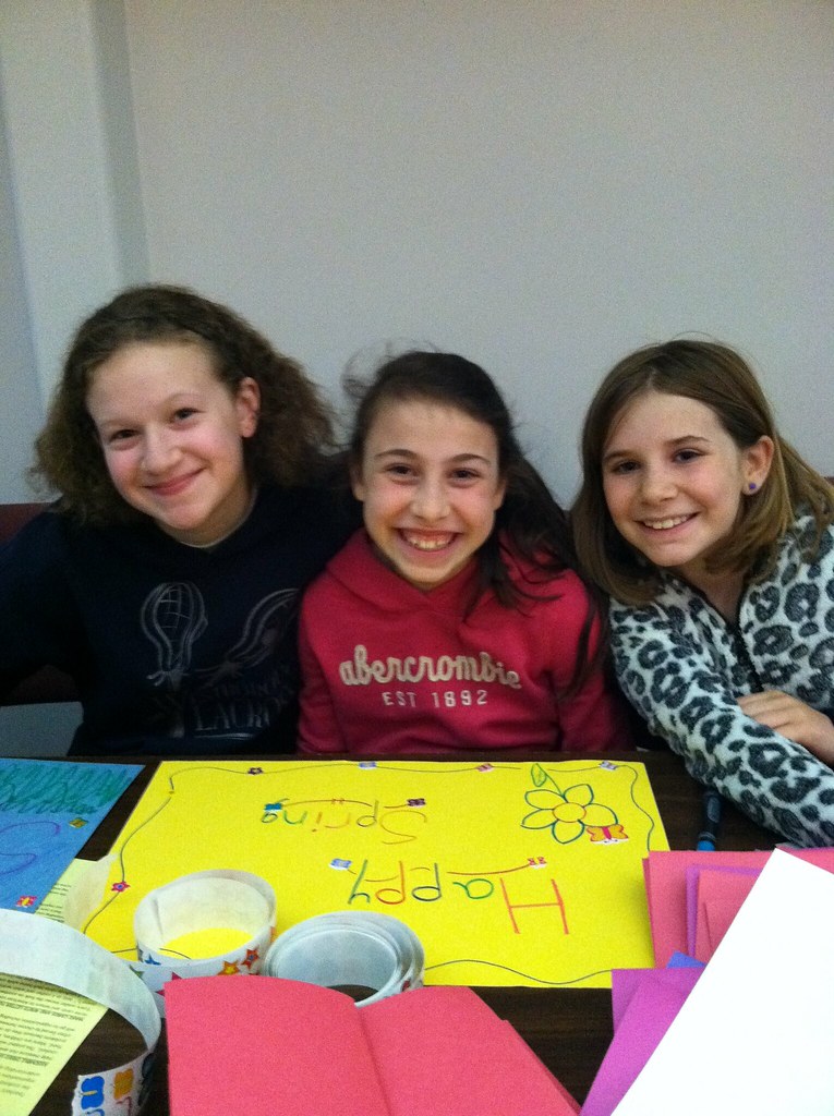 Making placemats for the senior center bnaishalom Flickr
