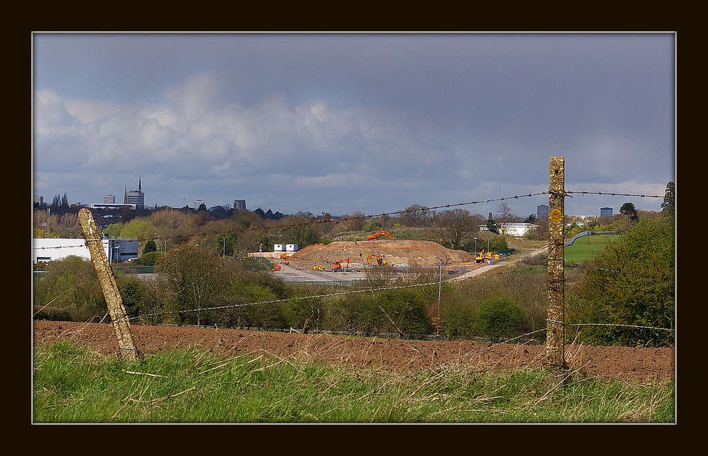 Work in Progress near Jaguar site Coventry. From Rowley Ro… Flickr