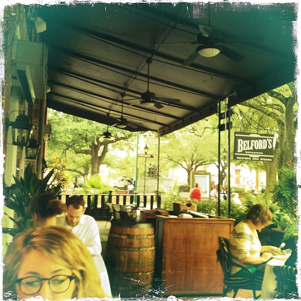 Eating lunch in savannah with my Nighthawk matchingglasse… Flickr
