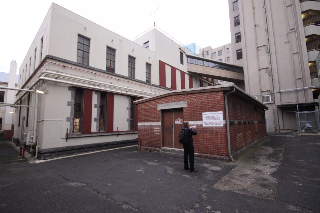Rear view of the Land Titles Office strongroom Touring the… Flickr