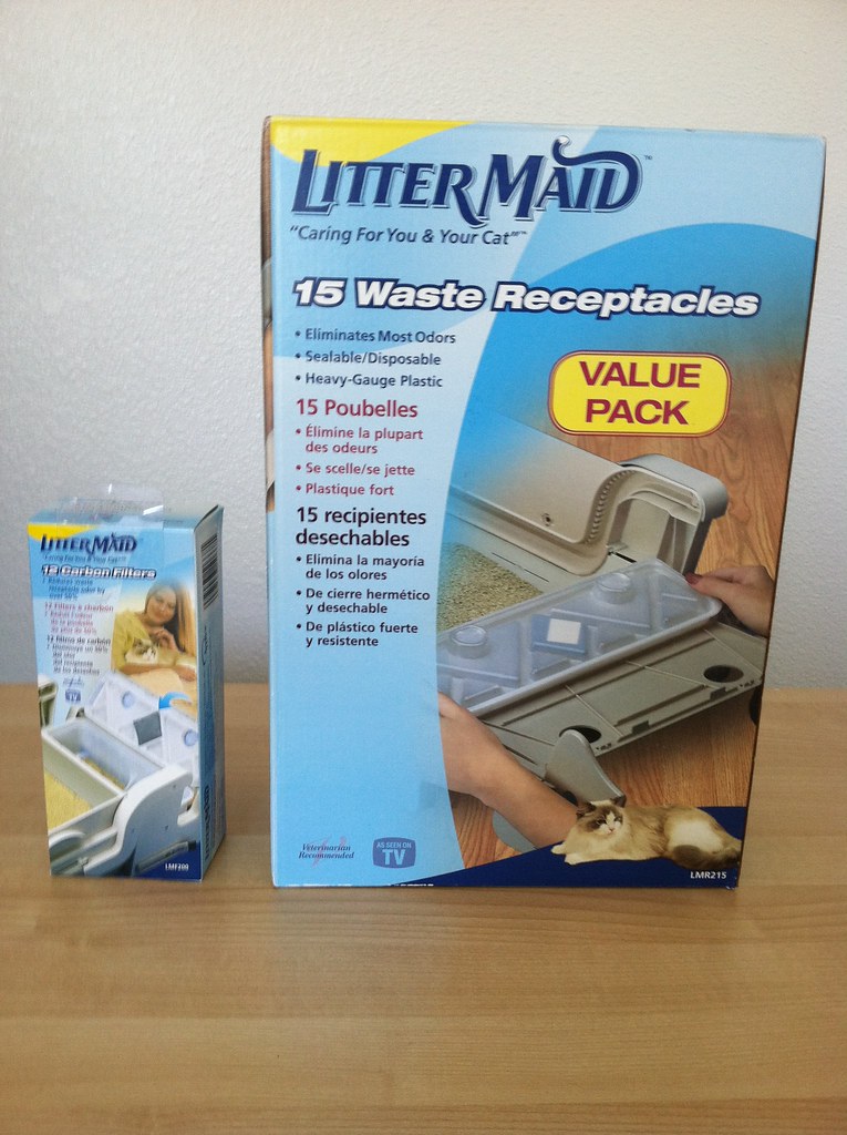 LitterMaid 15 Waste Receptacles & 12 Carbon Filters Flickr