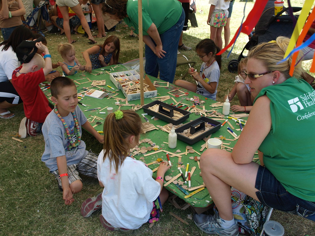 Smoky Hill River Fest kids art Kansas Tourism Flickr