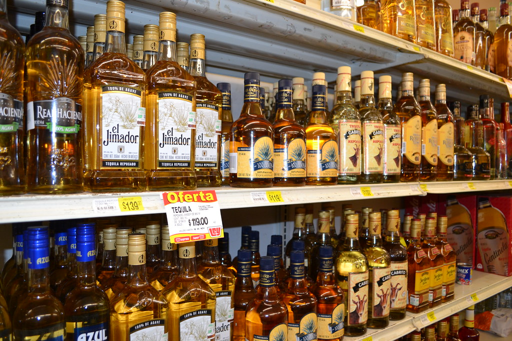Tequila for sale in Ley Supermarket in Puerto Vallarta Mex… Flickr