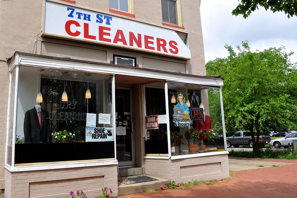 7th St Cleaners 138 7th St NE, Washington, DC. M.V. Jantzen Flickr