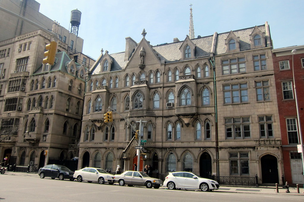 NYC East Village Grace Church Complex Grace Memorial House and